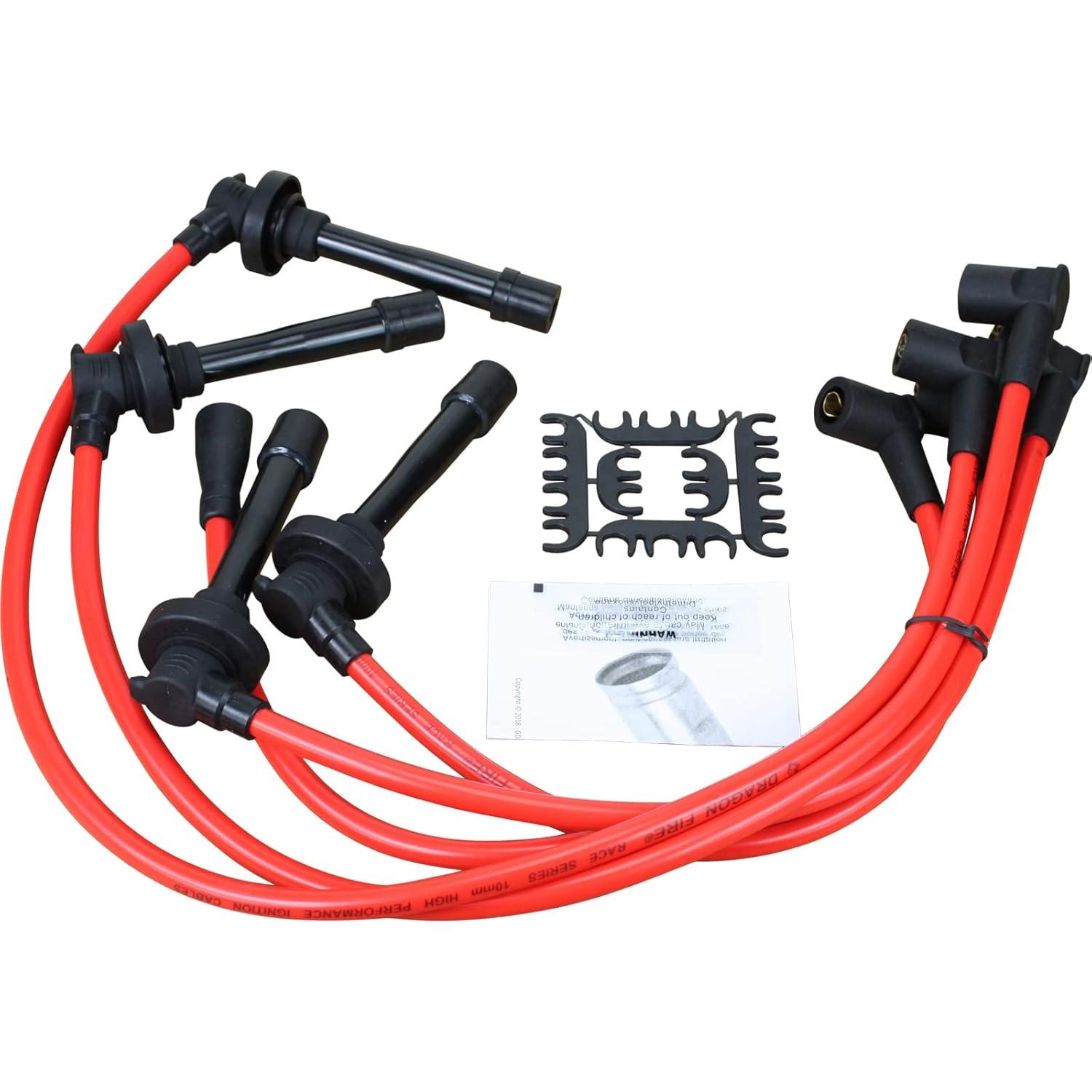 Cables de Bujía Dragon Fire Performance 8.5mm para Acura Honda