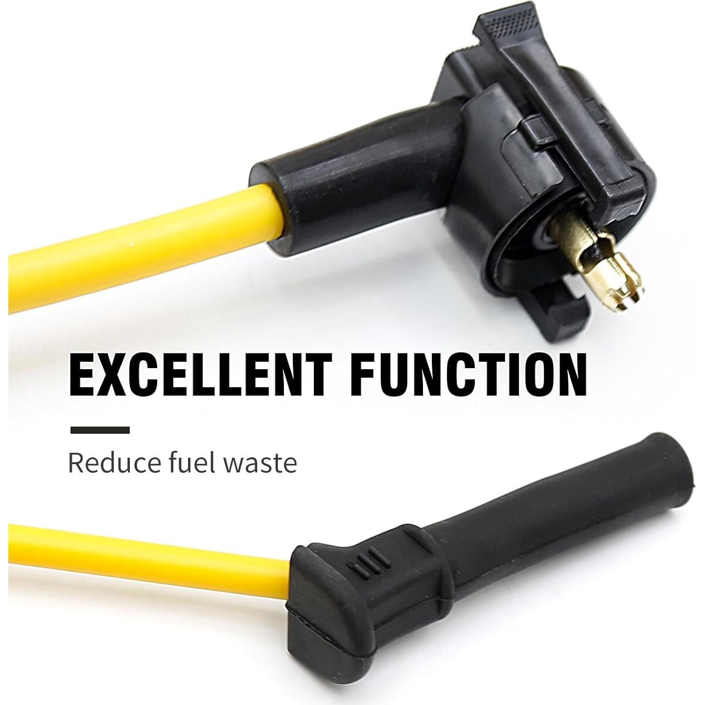 Juego de Cables de Bujía Saihisday para Ford V6 4.0