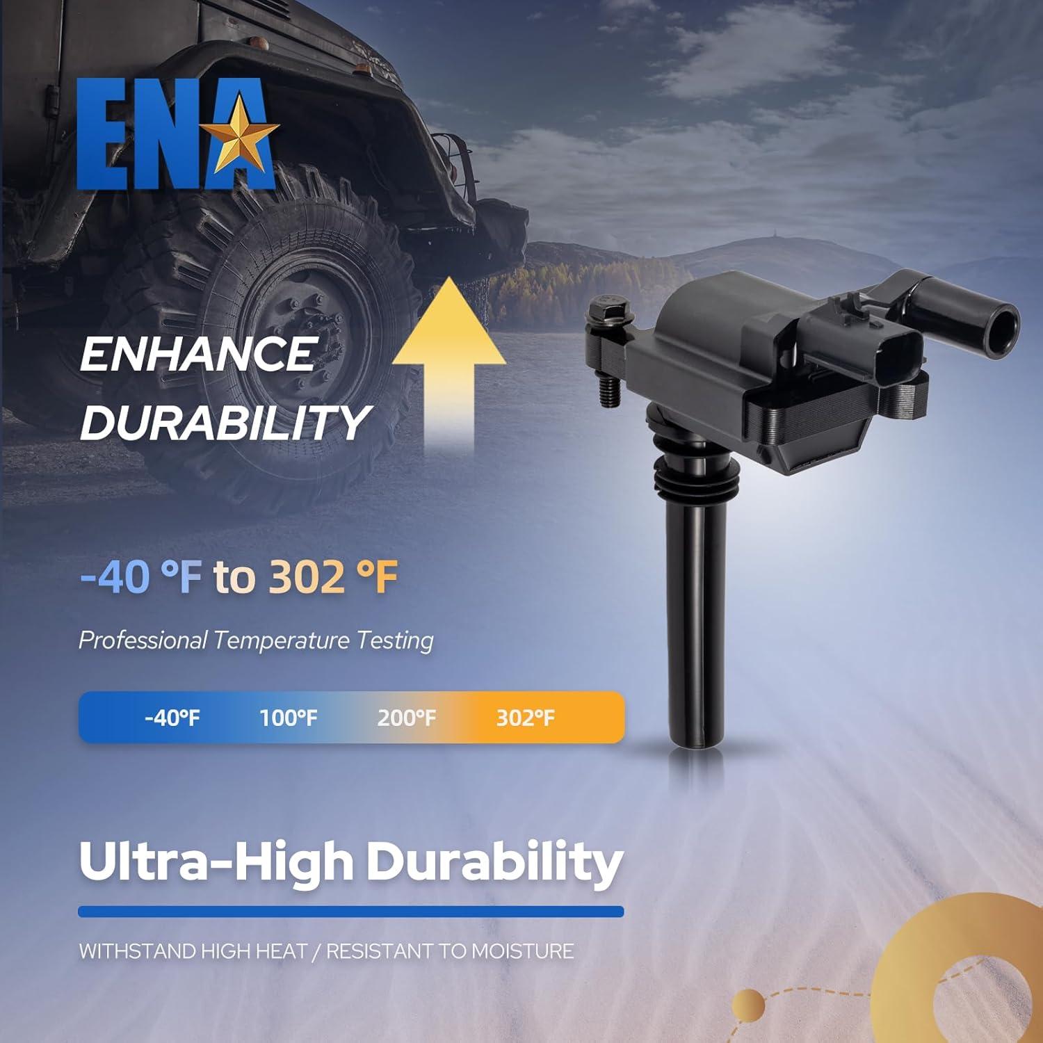 Juego de 8 Bobinas de Encendido ENA + 16 Bujías 5.7L V8