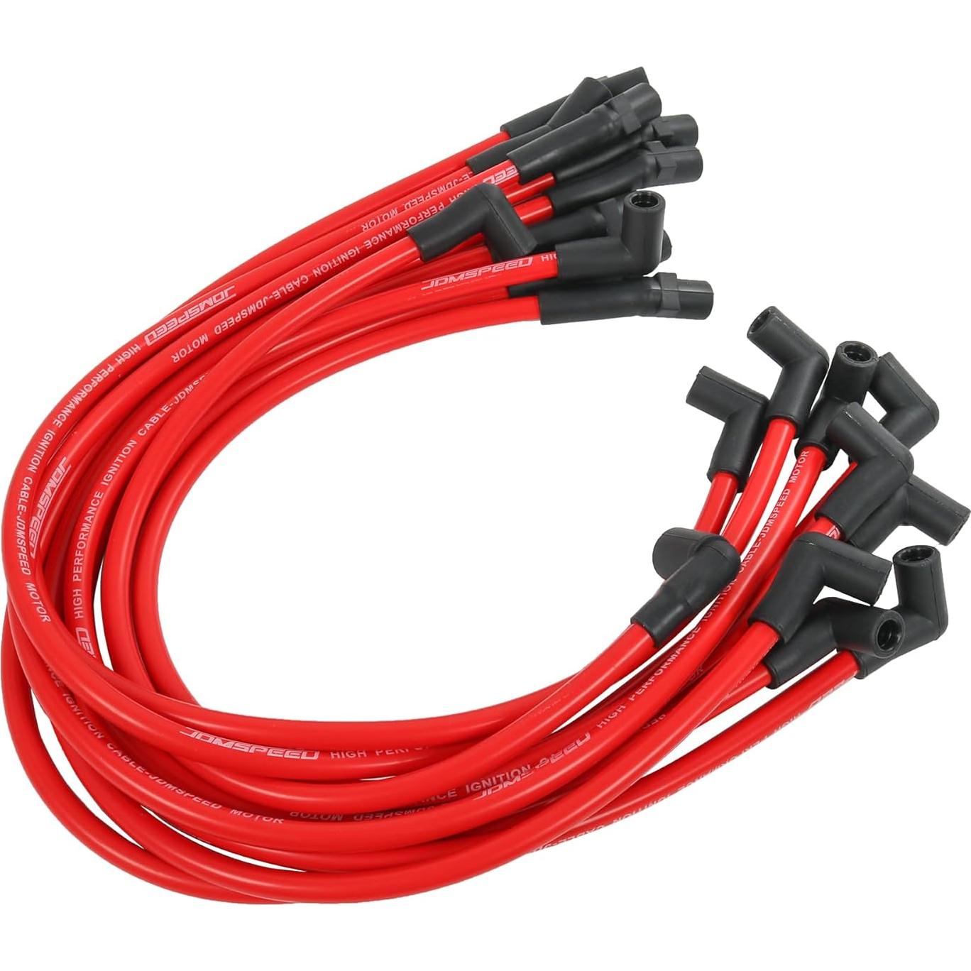 Juego de Cables de Bujía 10.2mm JDMSPEED para Ford F-150 Mustang