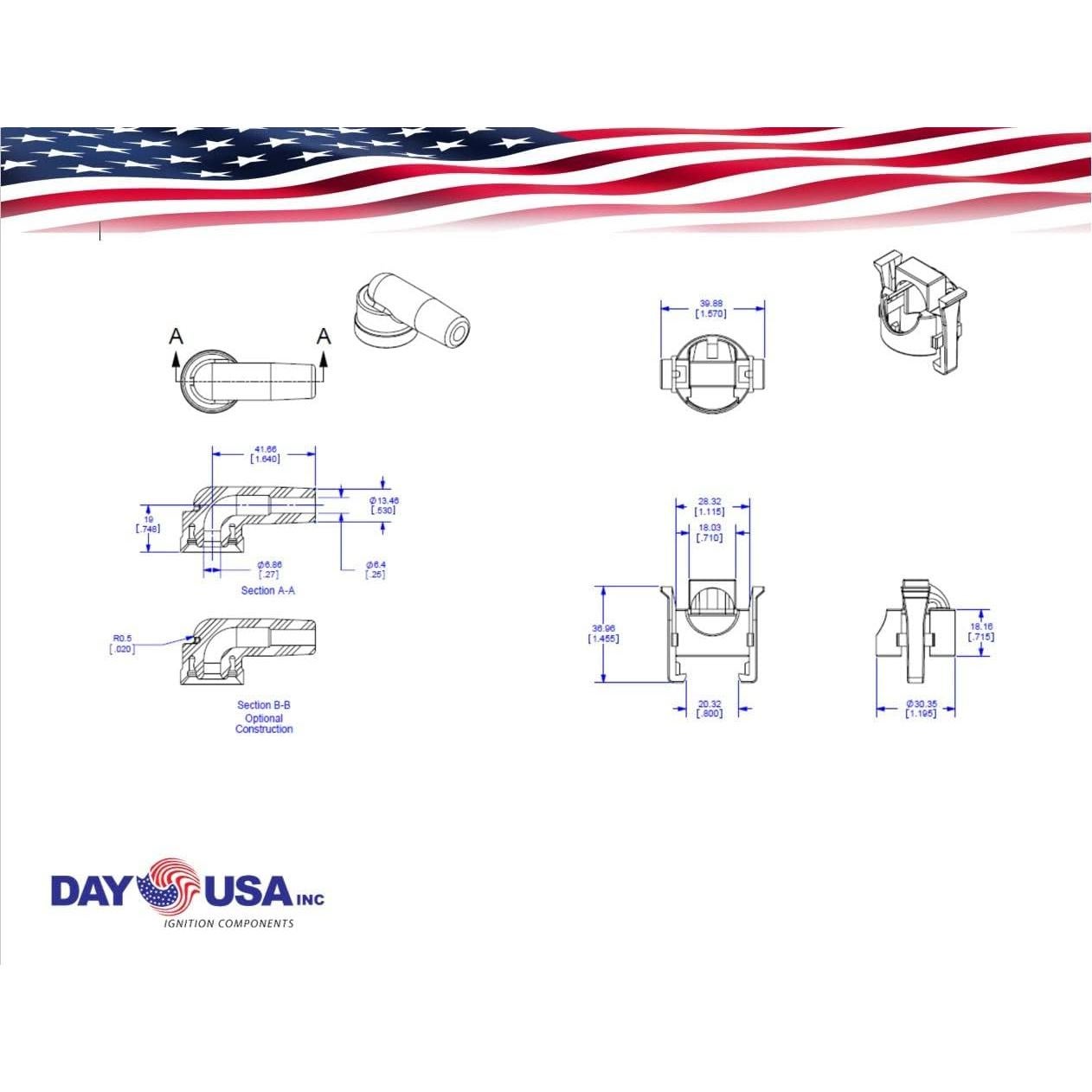 Juego de Cables de Bujía DAY USA para Ford Ranger Mustang V6