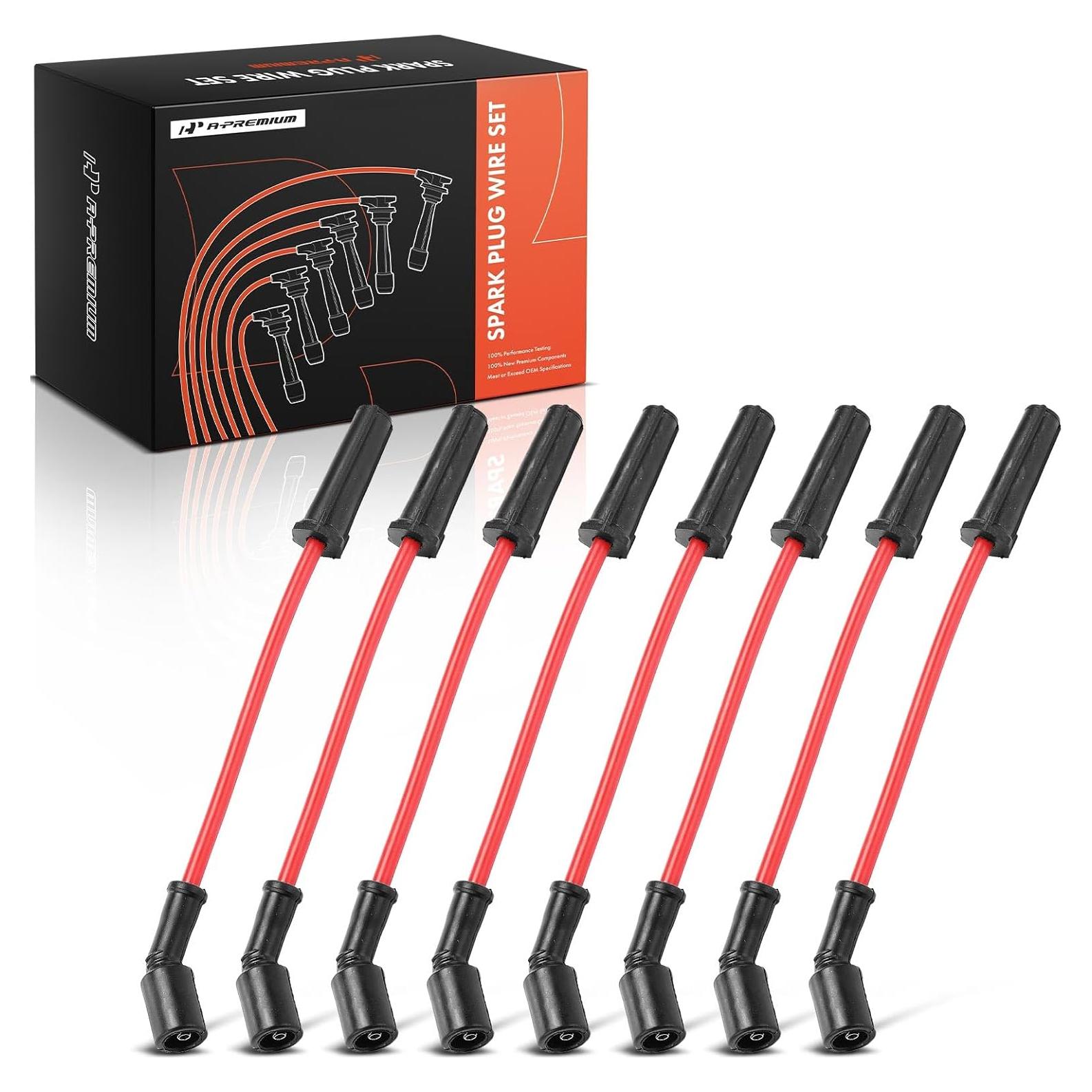Cables de Bujía A-Premium 8 para Chevrolet y Pontiac 5.7L