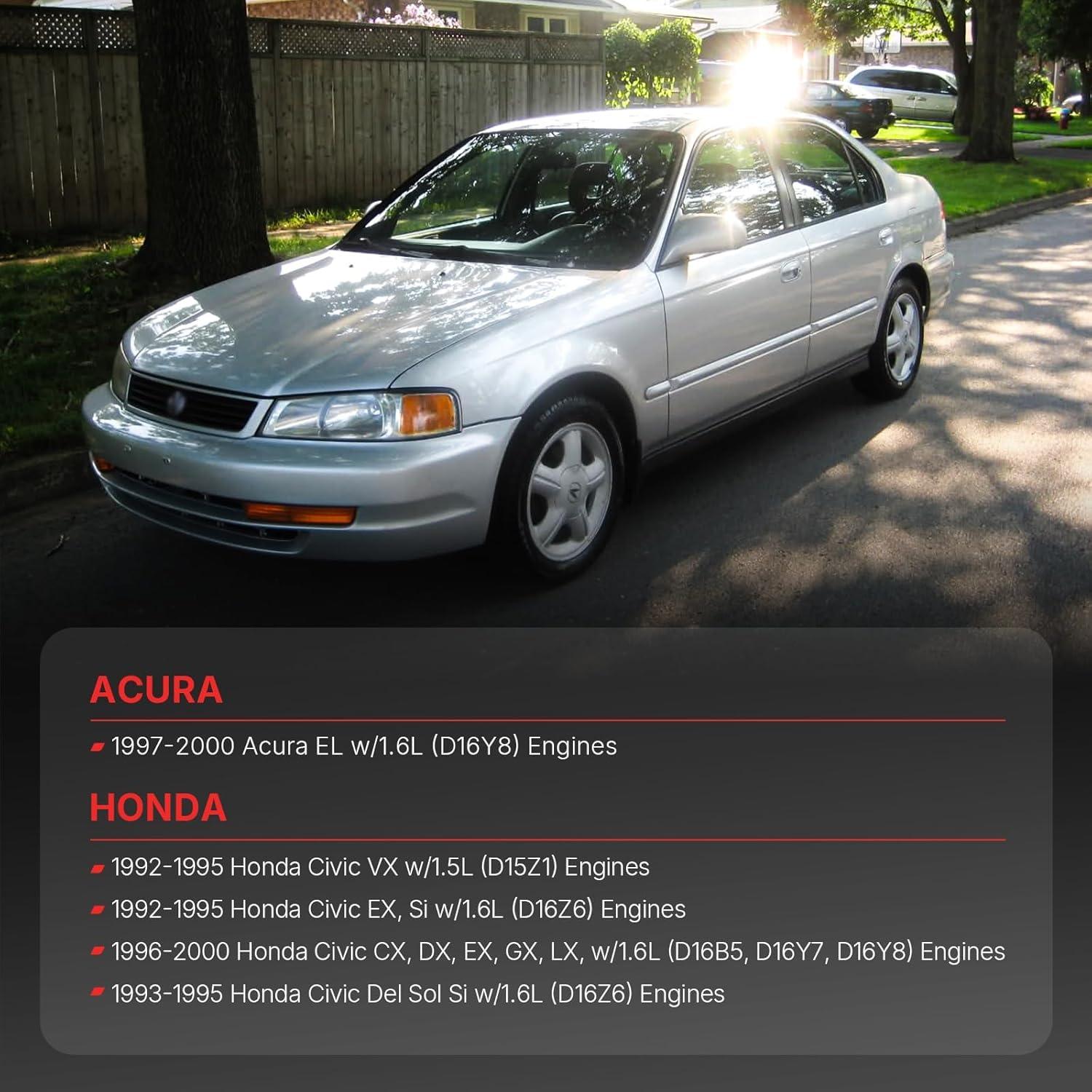 Kit de Cables de Bujía Fit4drive RC-HE76 para Honda y Acura