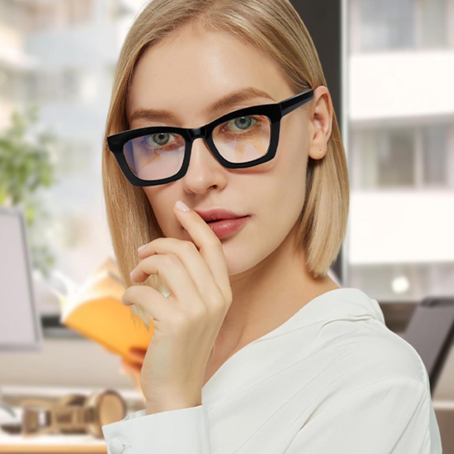 Paquete de 6 Gafas de Lectura ZOECENT con Bloqueo Luz Azul