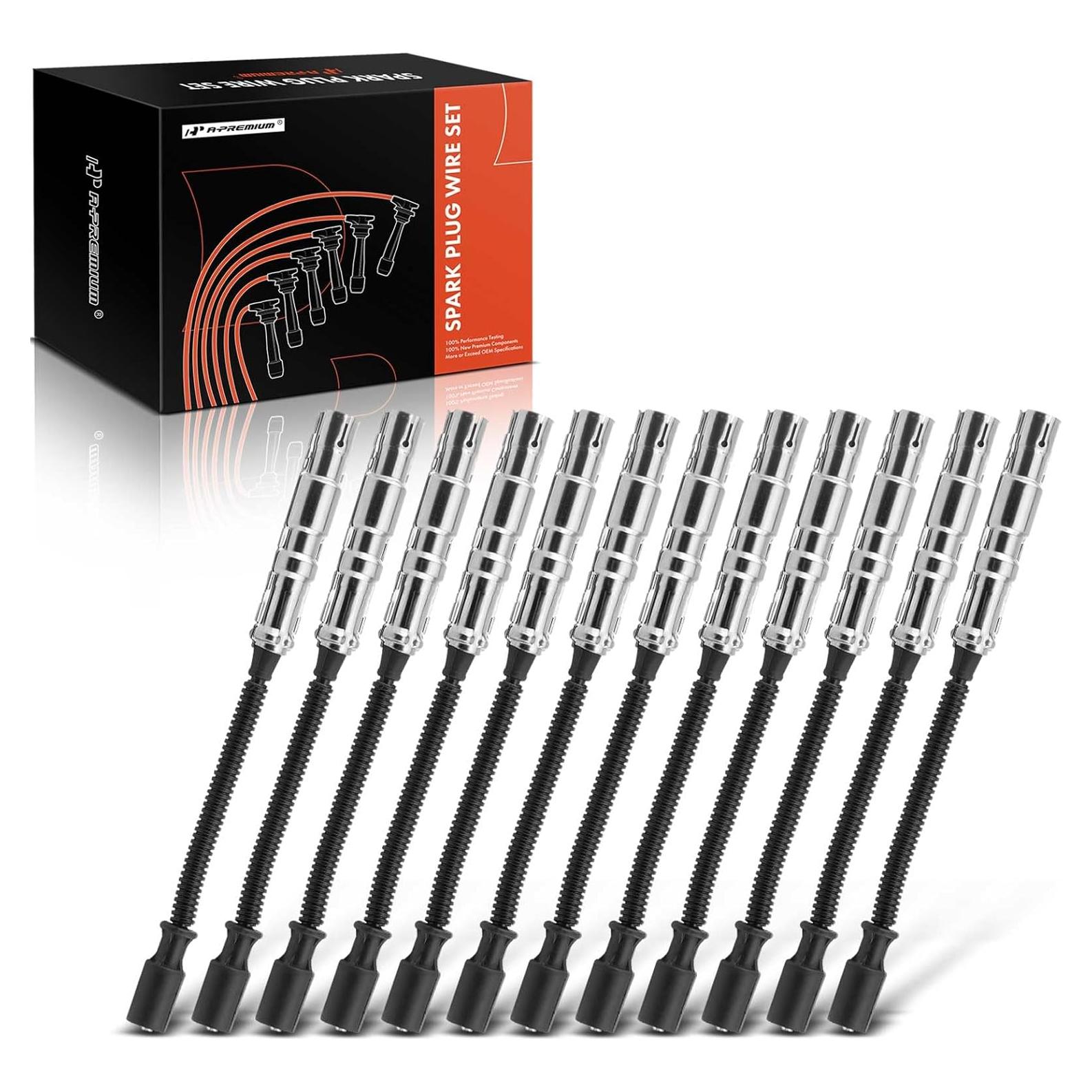 Cables de Bujía A-Premium 12 Compatible Chrysler y Mercedes