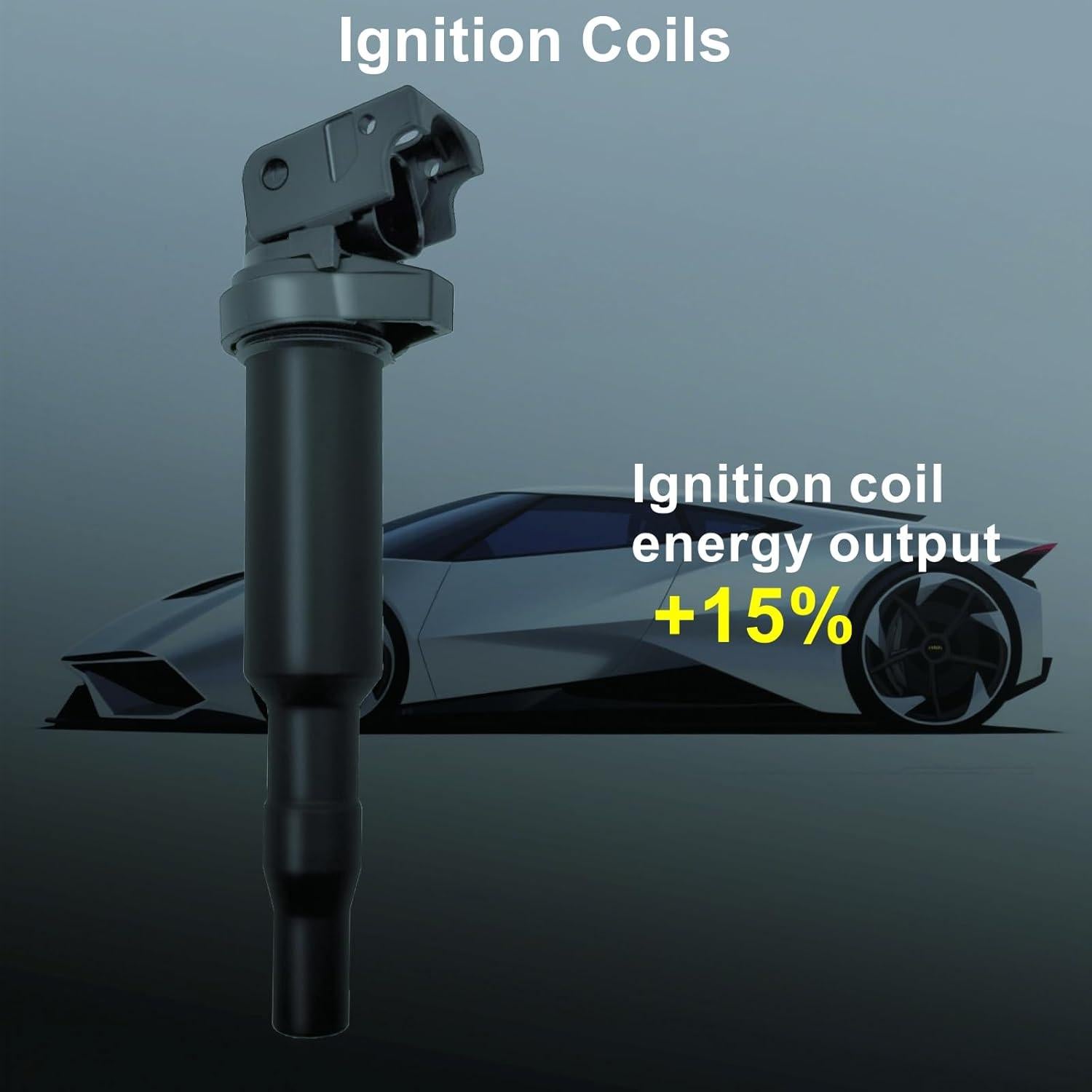 Juego de 6 Bobinas de Encendido y Bujías APDLFSC UF592 para BMW