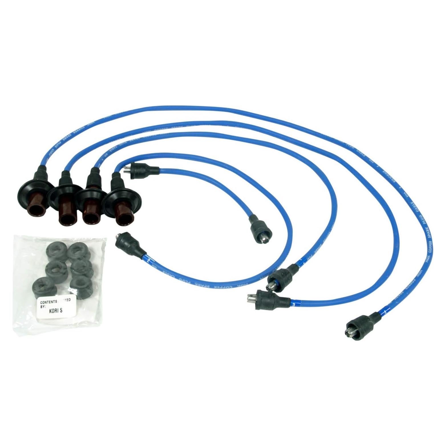 Juego de Cables de Bujía NGK RC-VWC032 7mm Cobre Galvanizado