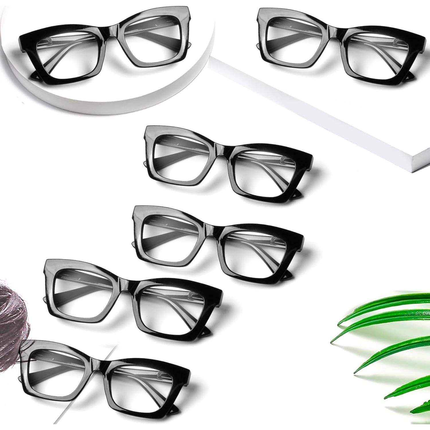 Paquete de 6 Gafas de Lectura ZOECENT con Bloqueo Luz Azul