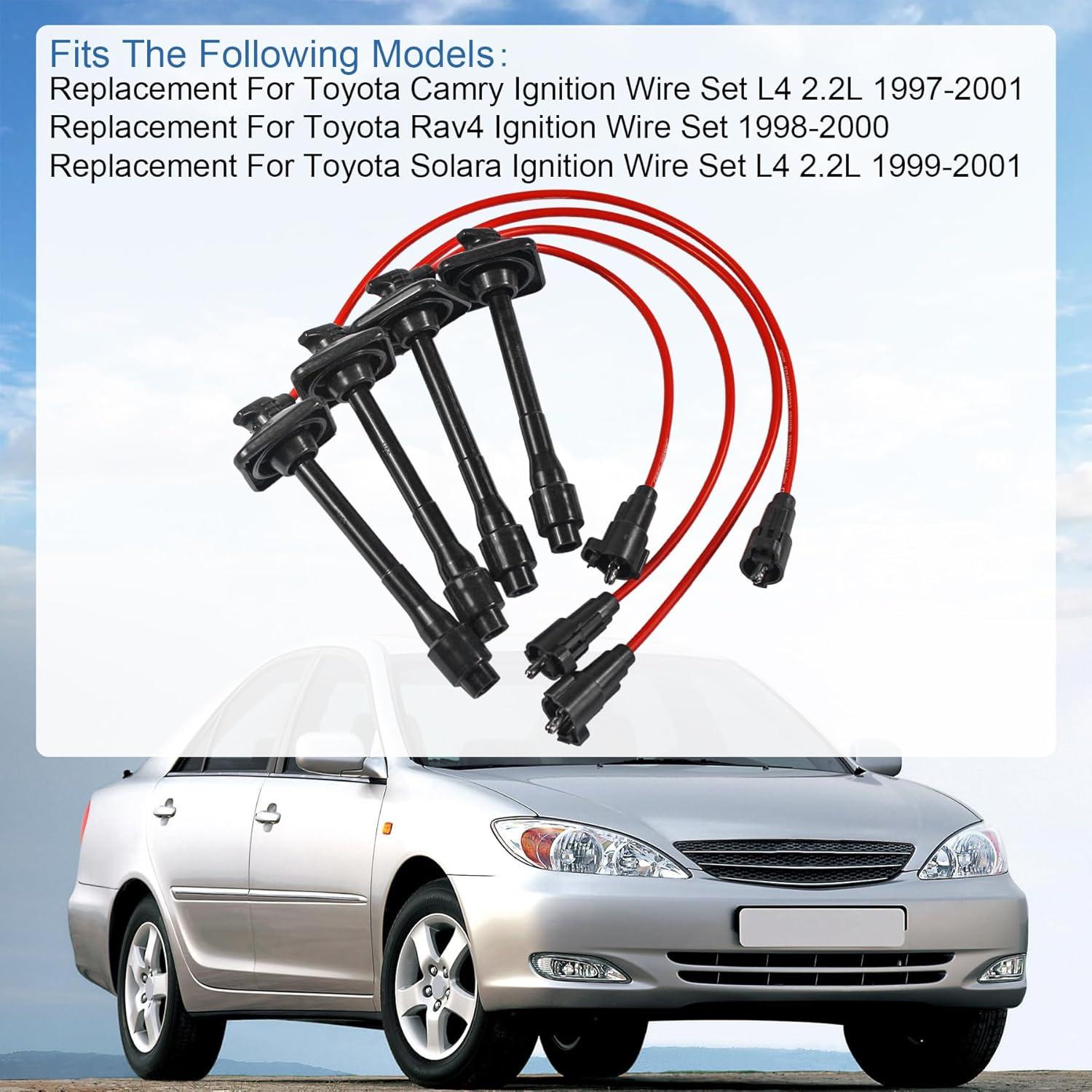 Cables de Bujía de Encendido JDMSPEED para Toyota 2.2L 1997-2001