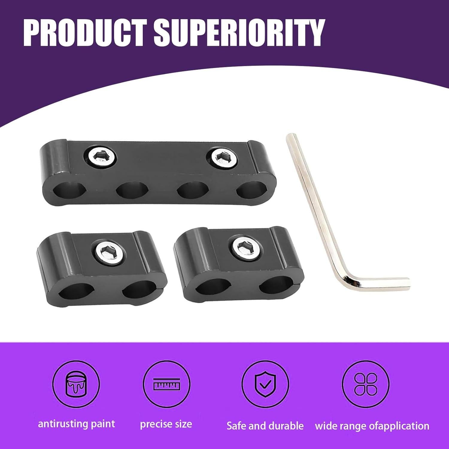 Pack 12 Retenedores de Cable de Bujía Yumfugu - Universal