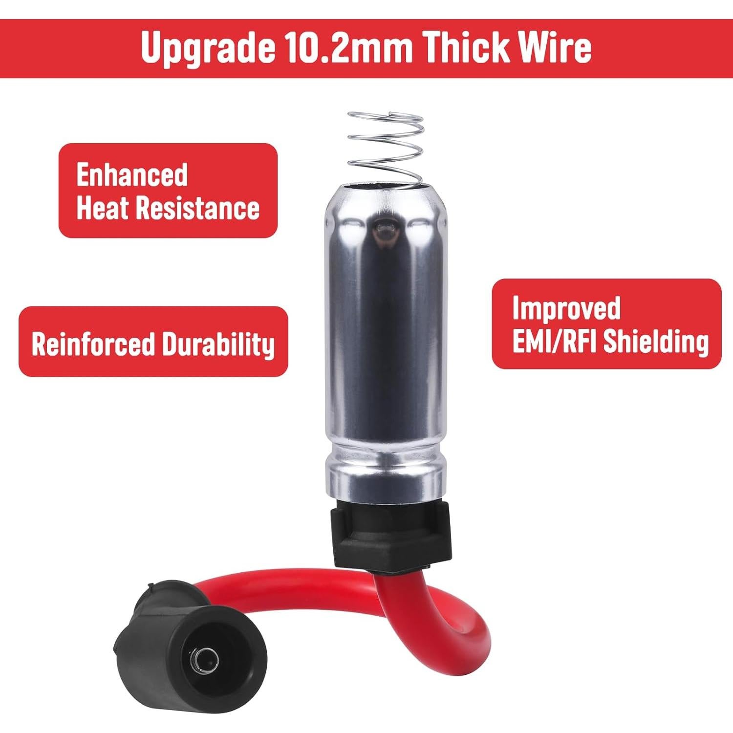 Juego de Cables de Bujías Ozikutech Alto Rendimiento V8