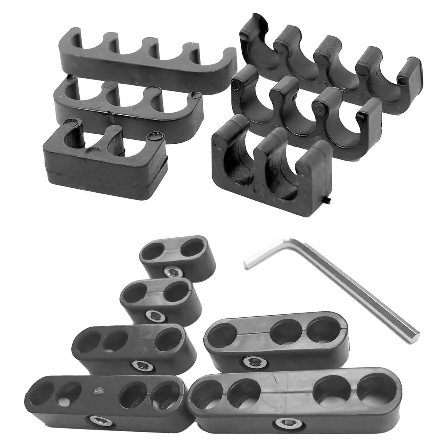 Separadores de Bujías Shakas 12 PCS para Cables 7-8 mm