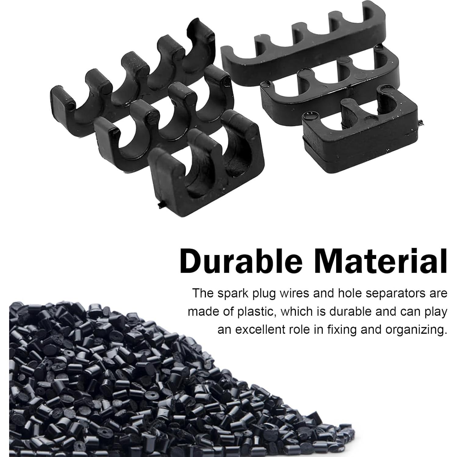 Separadores de Bujías Shakas 12 PCS para Cables 7-8 mm