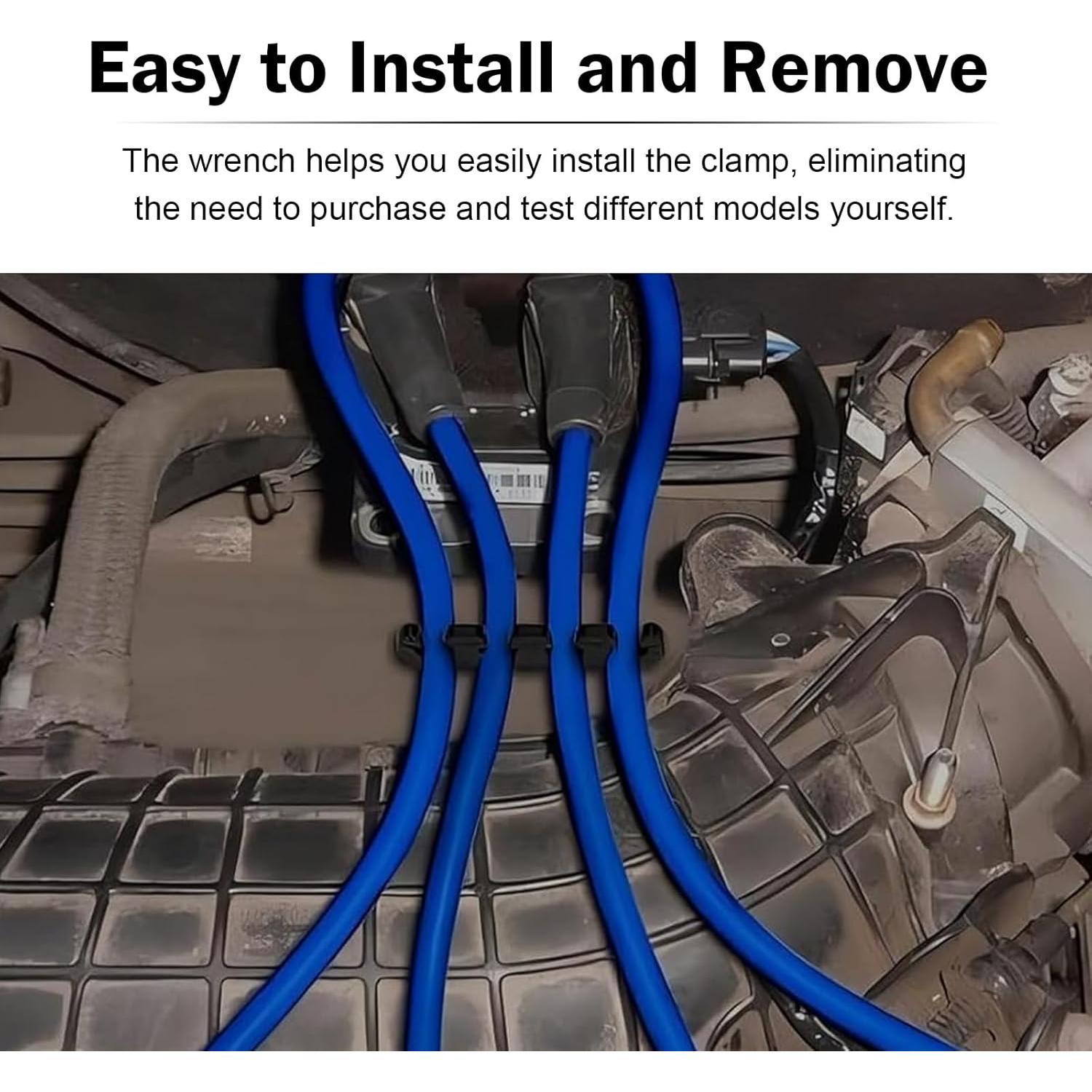 Separadores de Bujías Shakas 12 PCS para Cables 7-8 mm