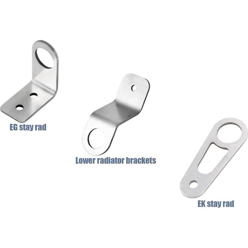 Kit de Soporte de Radiador Atornillable COOL STAR para Honda Civic EG EK 1992-2000