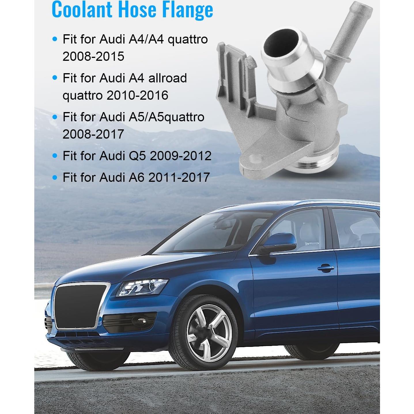 Flange de Enfriamiento de Aluminio JUWEVAZU 06H121132H para Audi