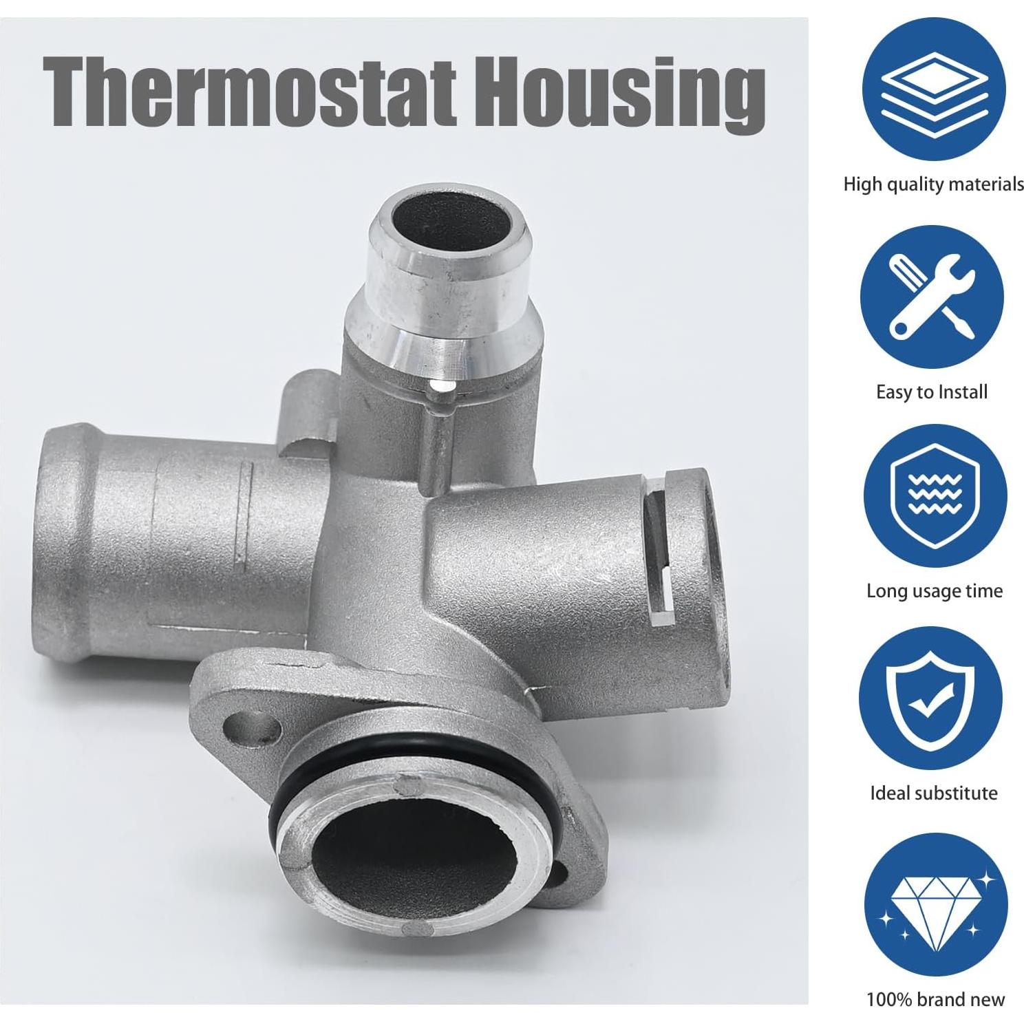 Brida de Manguera de Refrigerante Aluminio UOIENRT Audi A4 2005-2009