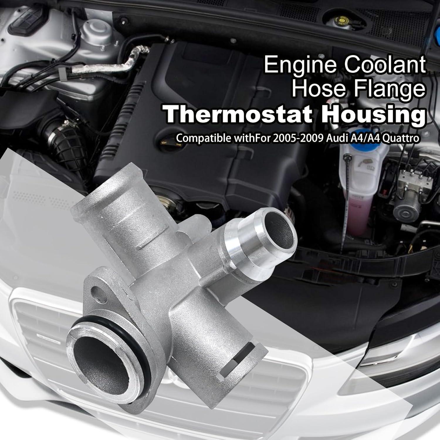 Brida de Manguera de Refrigerante Aluminio UOIENRT Audi A4 2005-2009