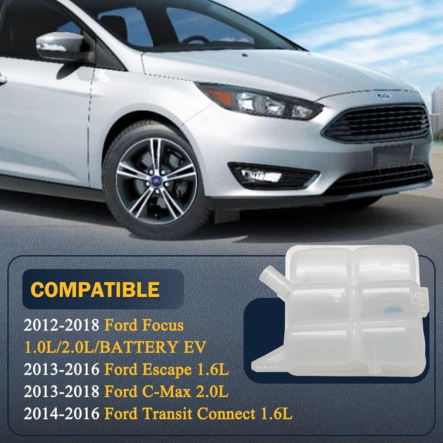Tanque de Expansión Refrigerante Ford Focus 2012-2018 1.0L/2.0L