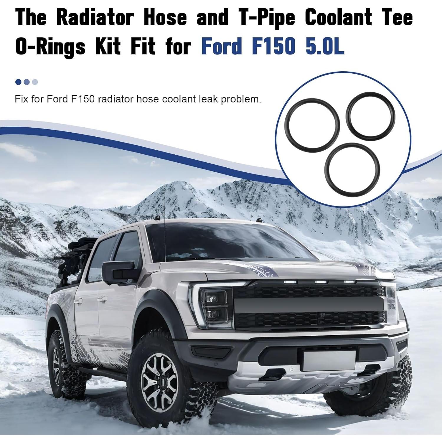 Kit O-Ring Radiador y Tee Refrigerante Ford F-150 5.0L 2011-18