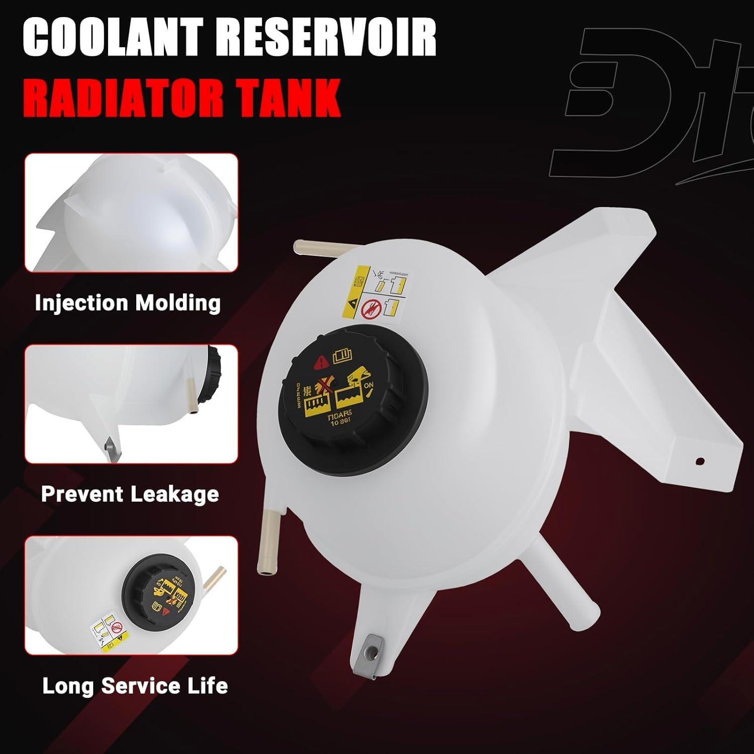 Tanque de Expansión Refrigerante Radiador Dtomi 1.3L Ford Mazda