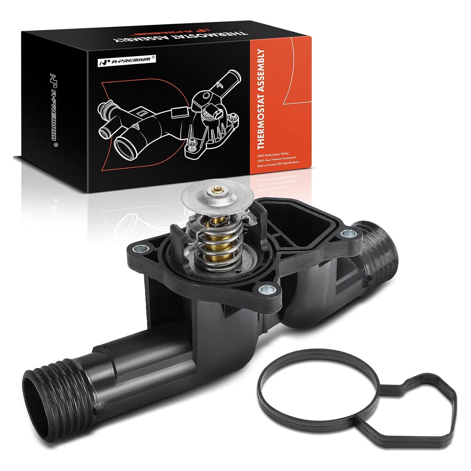 Carcasa de Termostato A-Premium para BMW E36 318i 1.9L