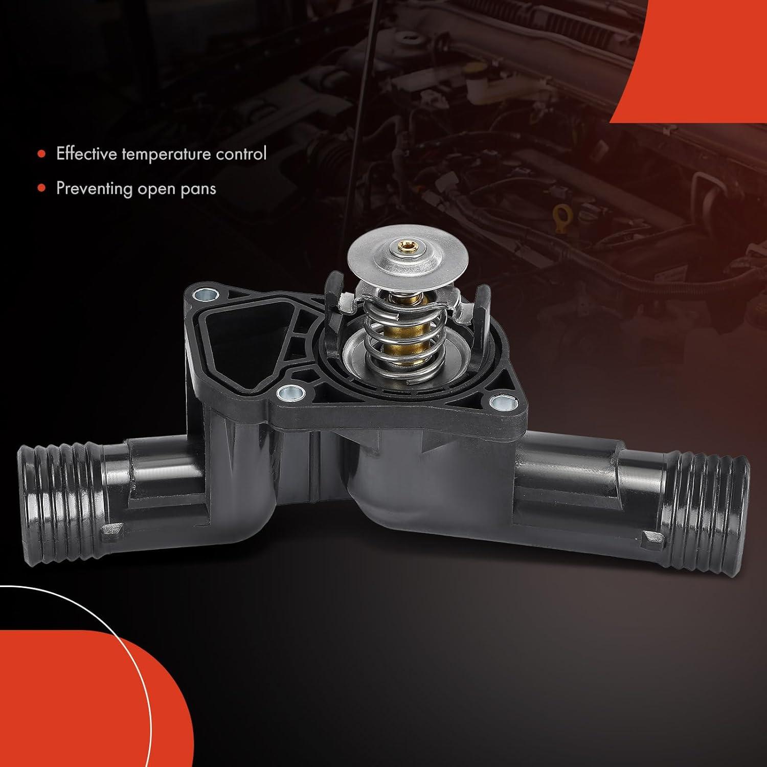 Carcasa de Termostato A-Premium para BMW E36 318i 1.9L