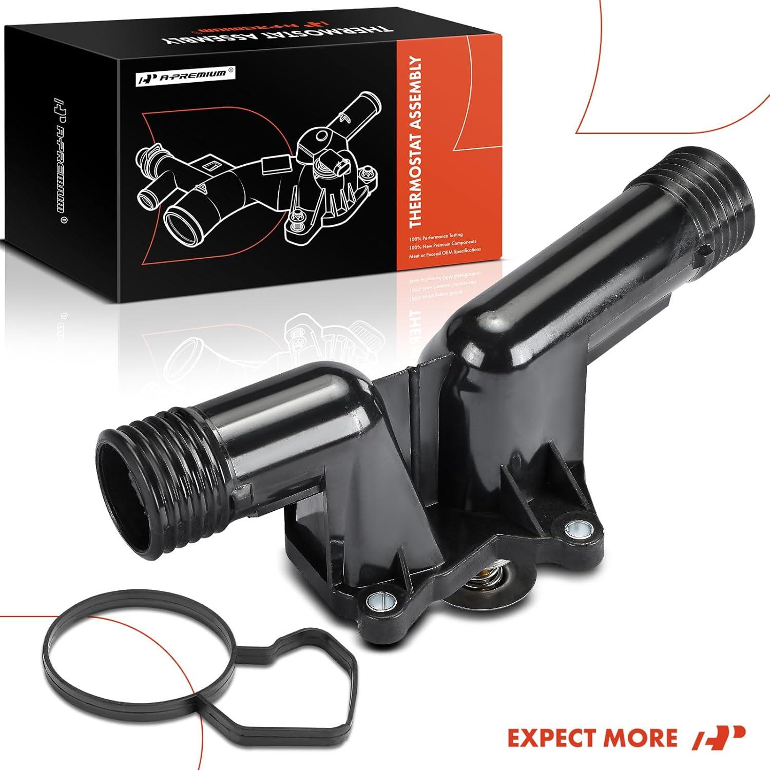 Carcasa de Termostato A-Premium para BMW E36 318i 1.9L