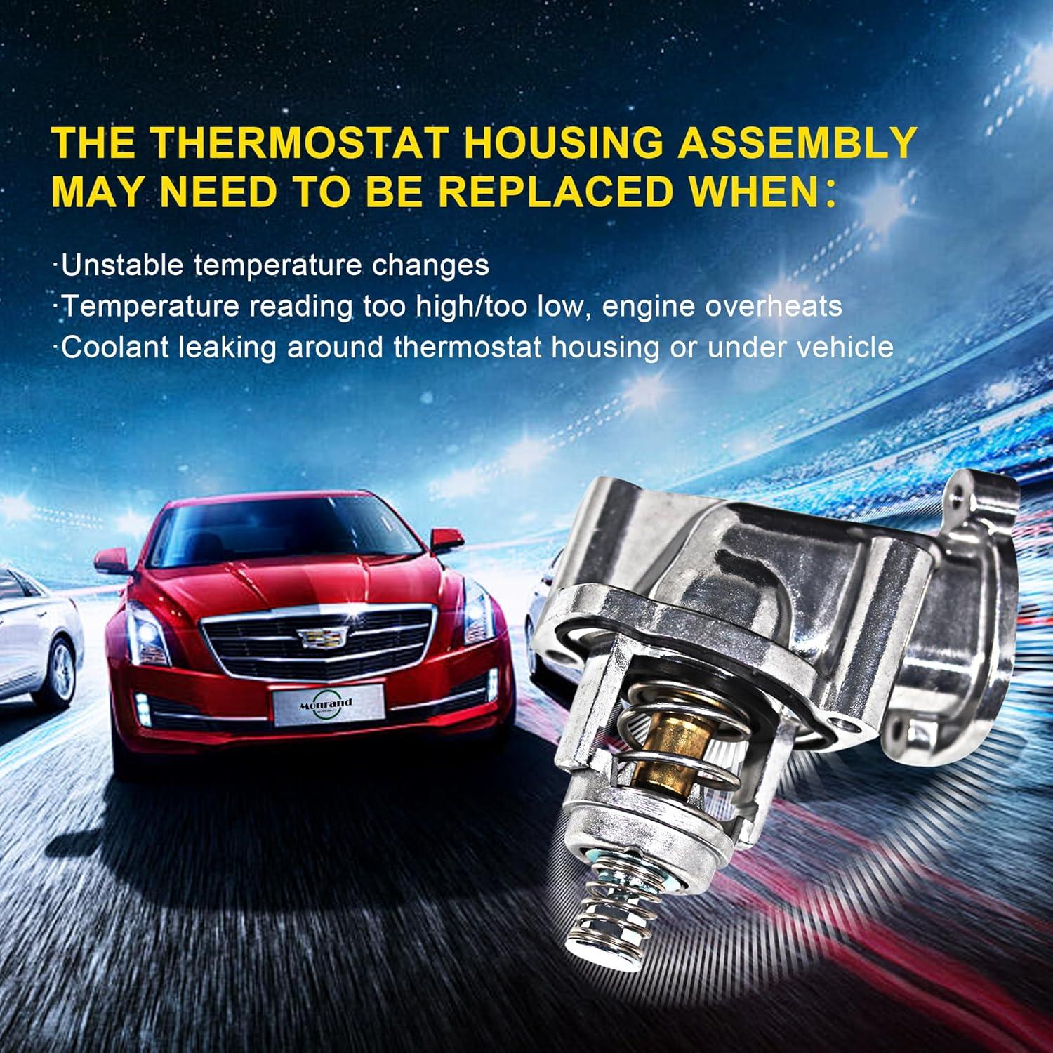 Kit Termostato Refrigerante Motor Monrand para Cadillac y Chevy