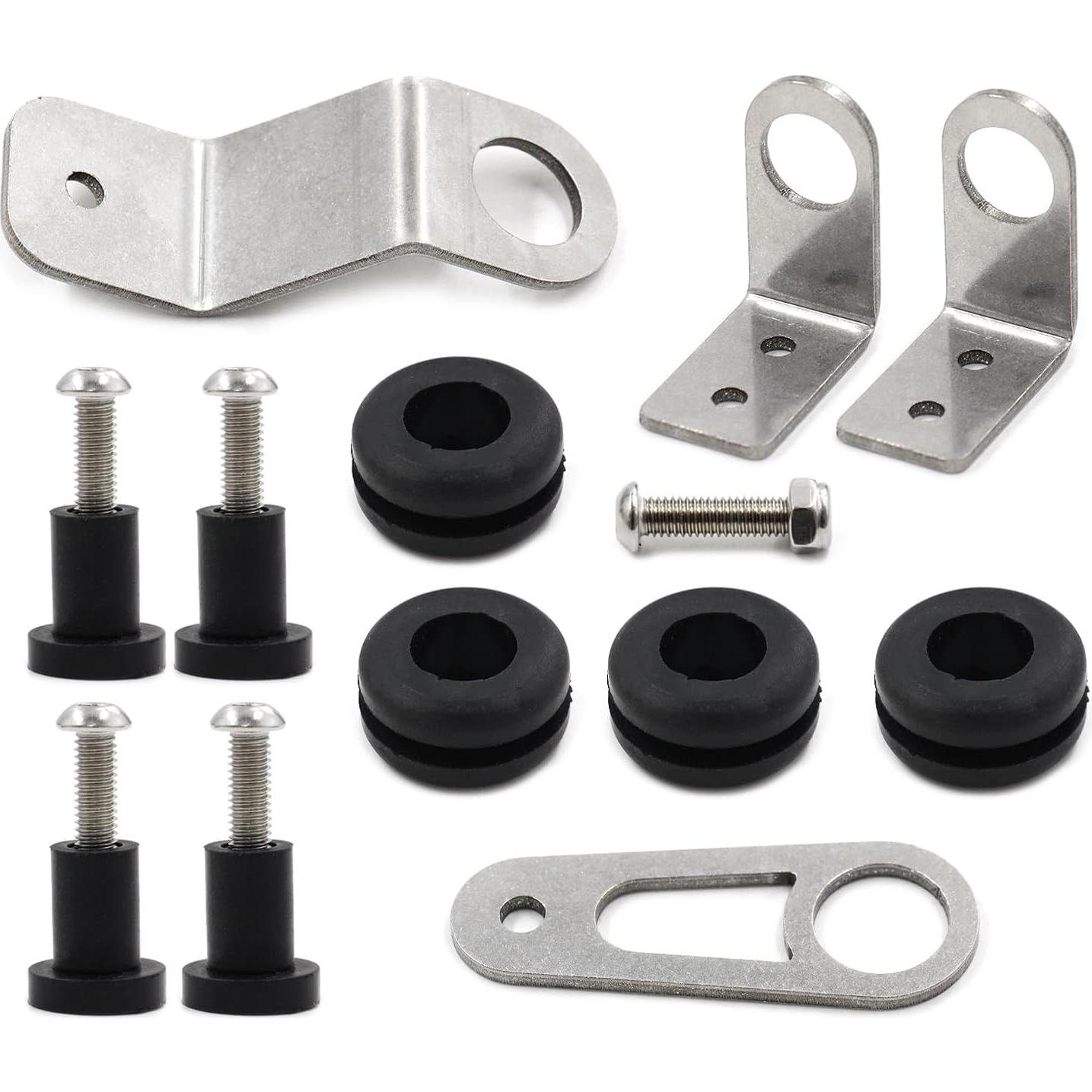 Kit Soporte Radiador Atornillable MSCRP Honda Civic EG/EK 92-00