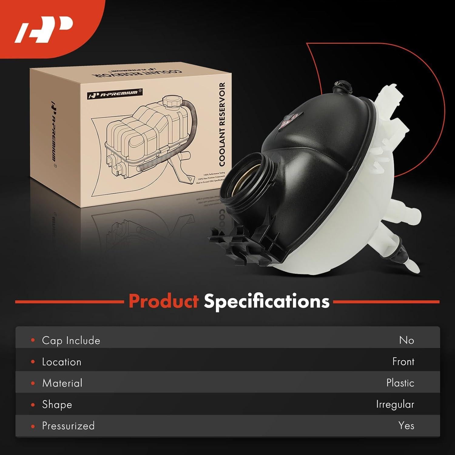 Tanque de Expansión A-Premium para Mercedes-Benz C180, C200, E200