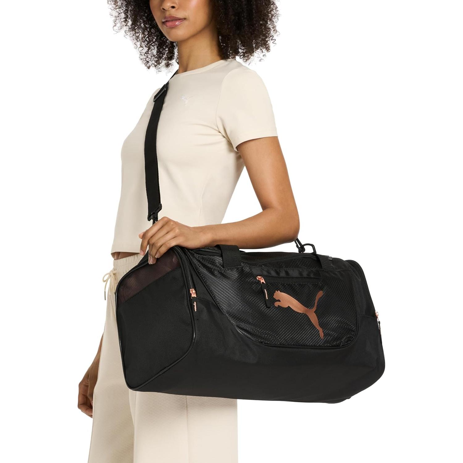 Bolsa de Deporte PUMA Evercat Candidate Mujer Negra/Rosa