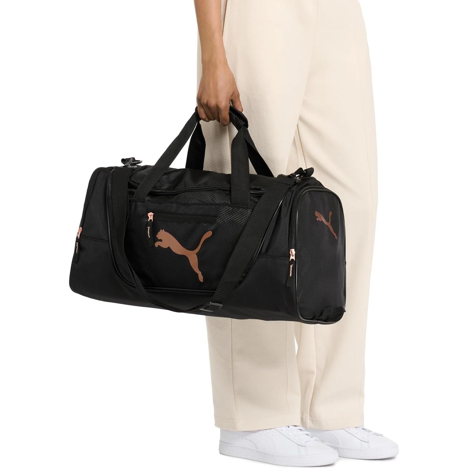 Bolsa de Deporte PUMA Evercat Candidate Mujer Negra/Rosa