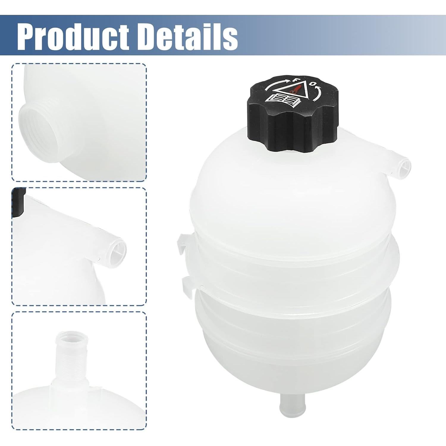 Tanque de Refrigerante Radiador X AUTOHAUX para Peugeot 206 CC 2001-2008