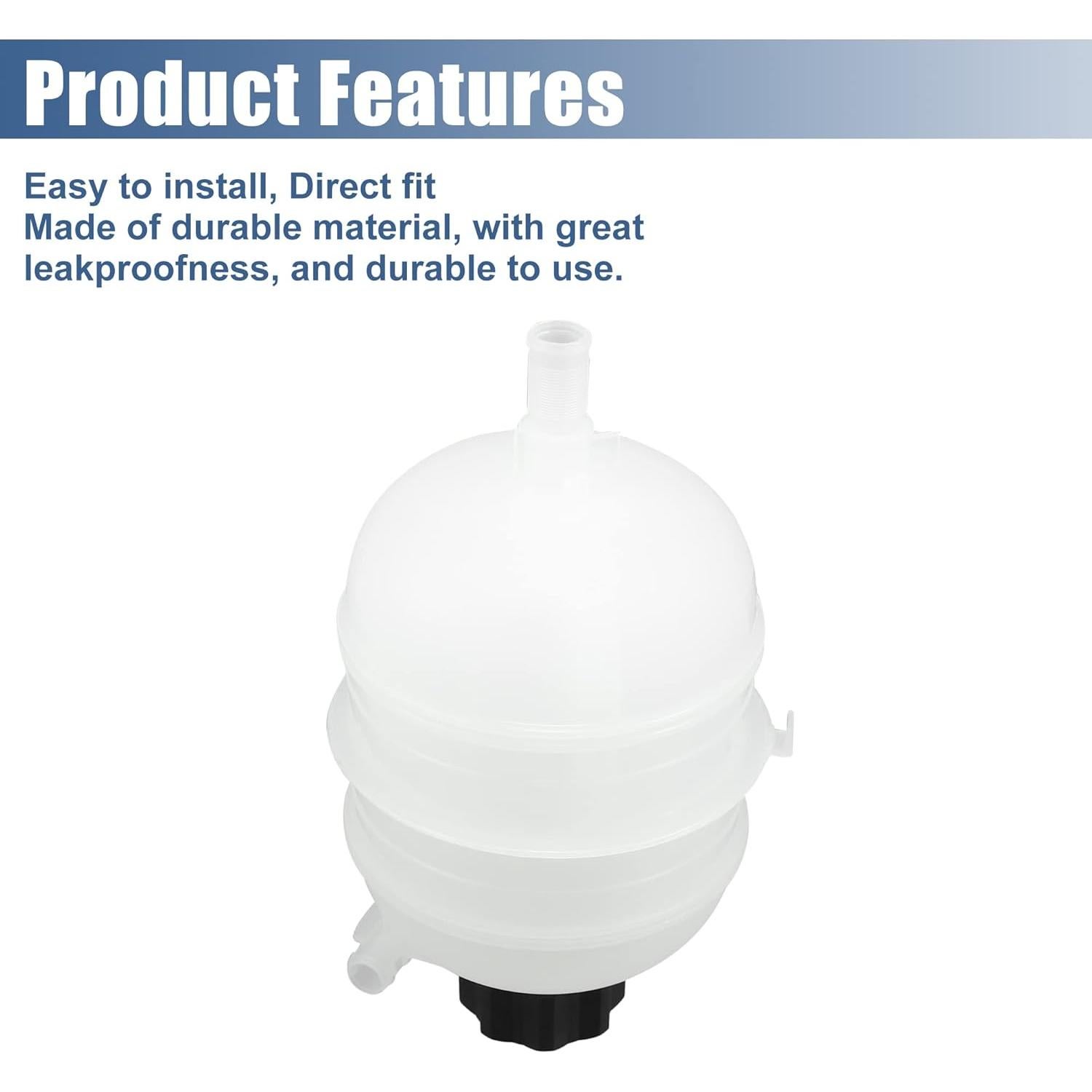 Tanque de Refrigerante Radiador X AUTOHAUX para Peugeot 206 CC 2001-2008