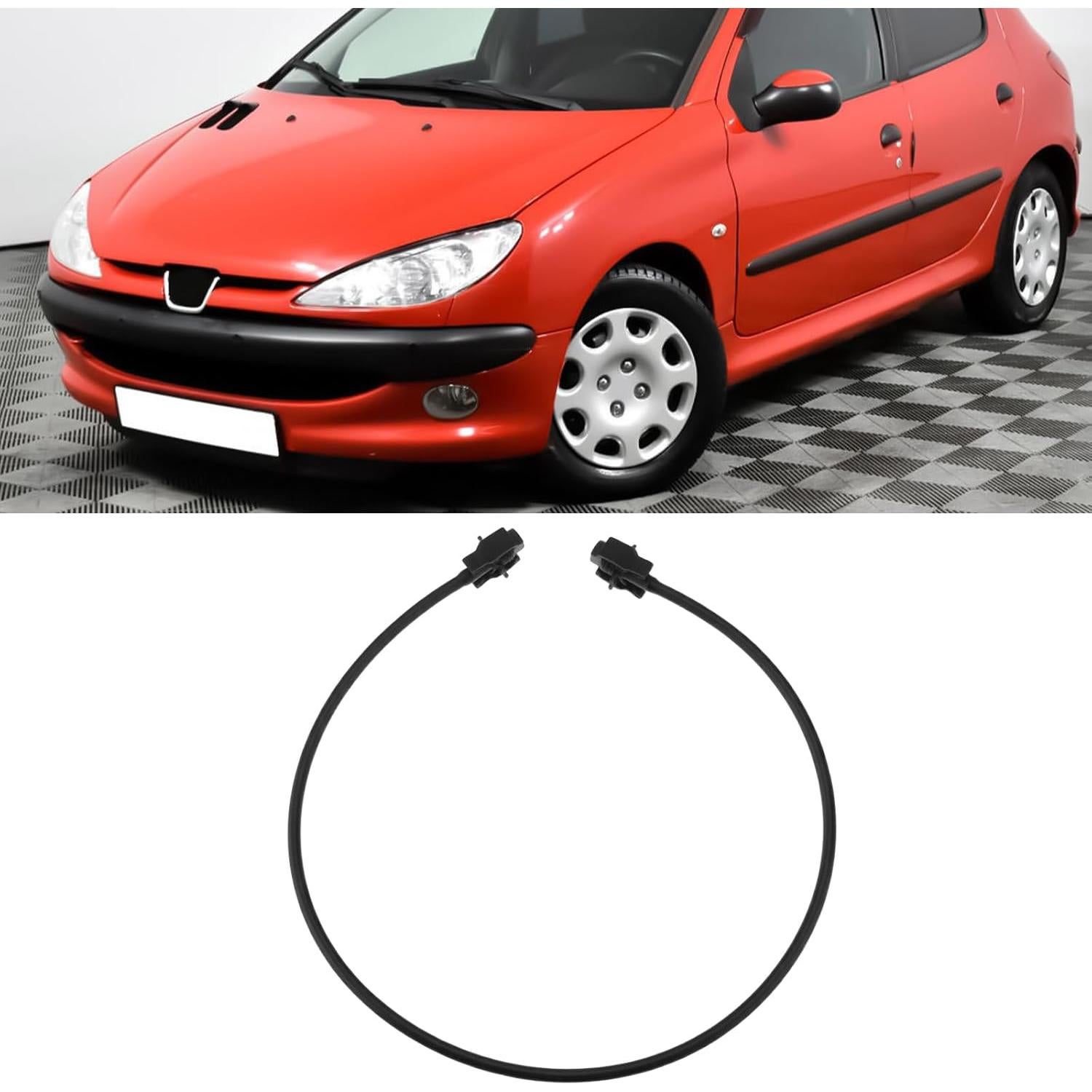 Tubería de agua del radiador Briny River 1323Y2 para Peugeot 206