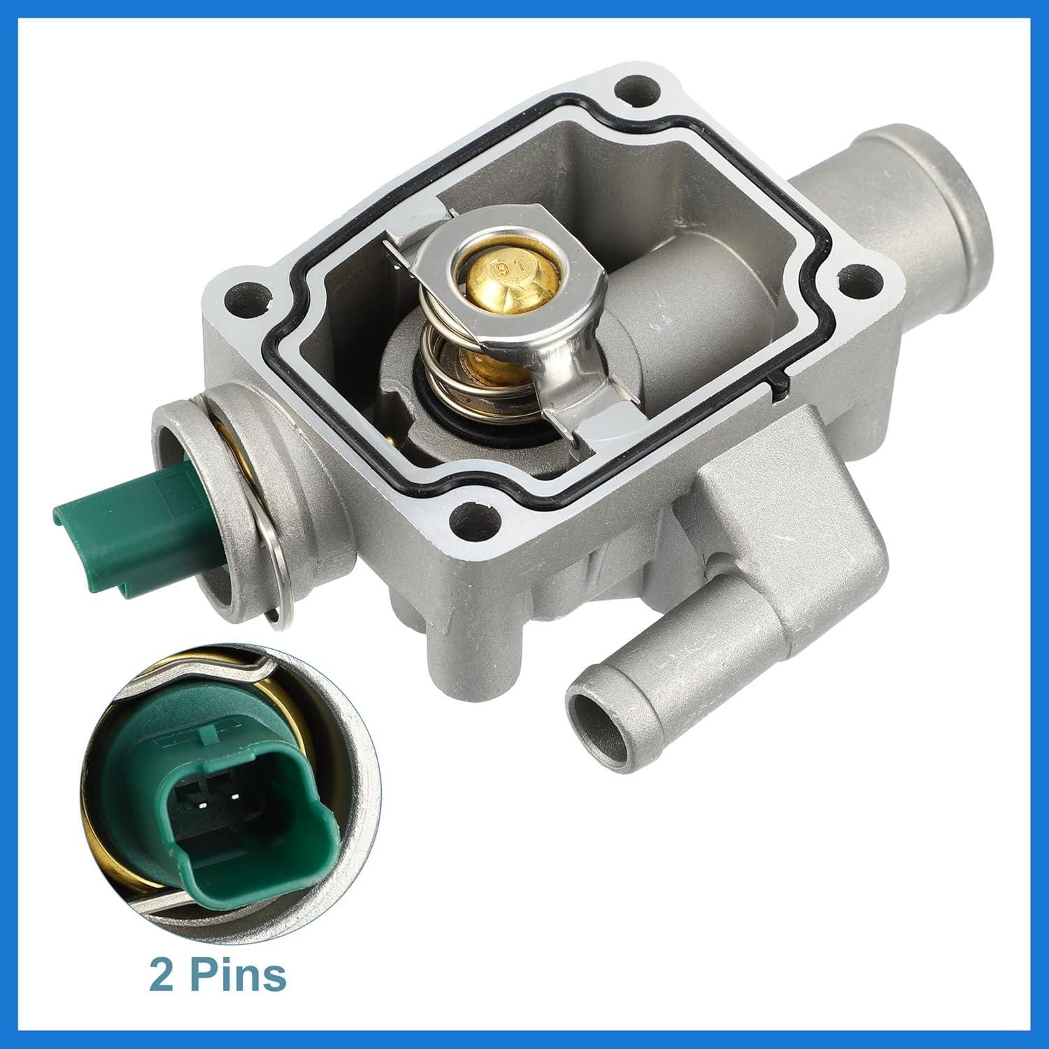 Carcasa del Termostato VekAuto para Peugeot 206 2003-2009