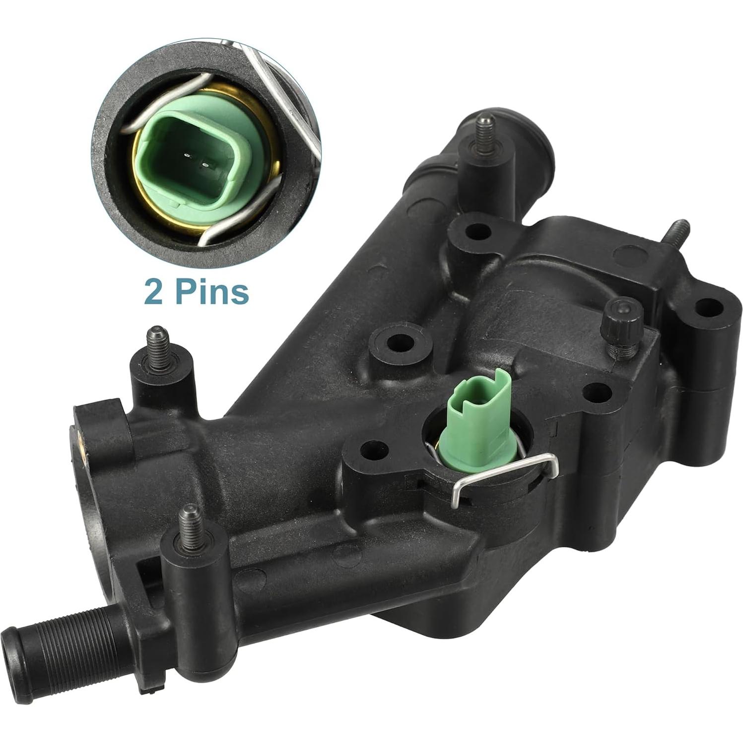 Carcasa de Termostato uxcell 1338AV para Peugeot 307 2005-2008