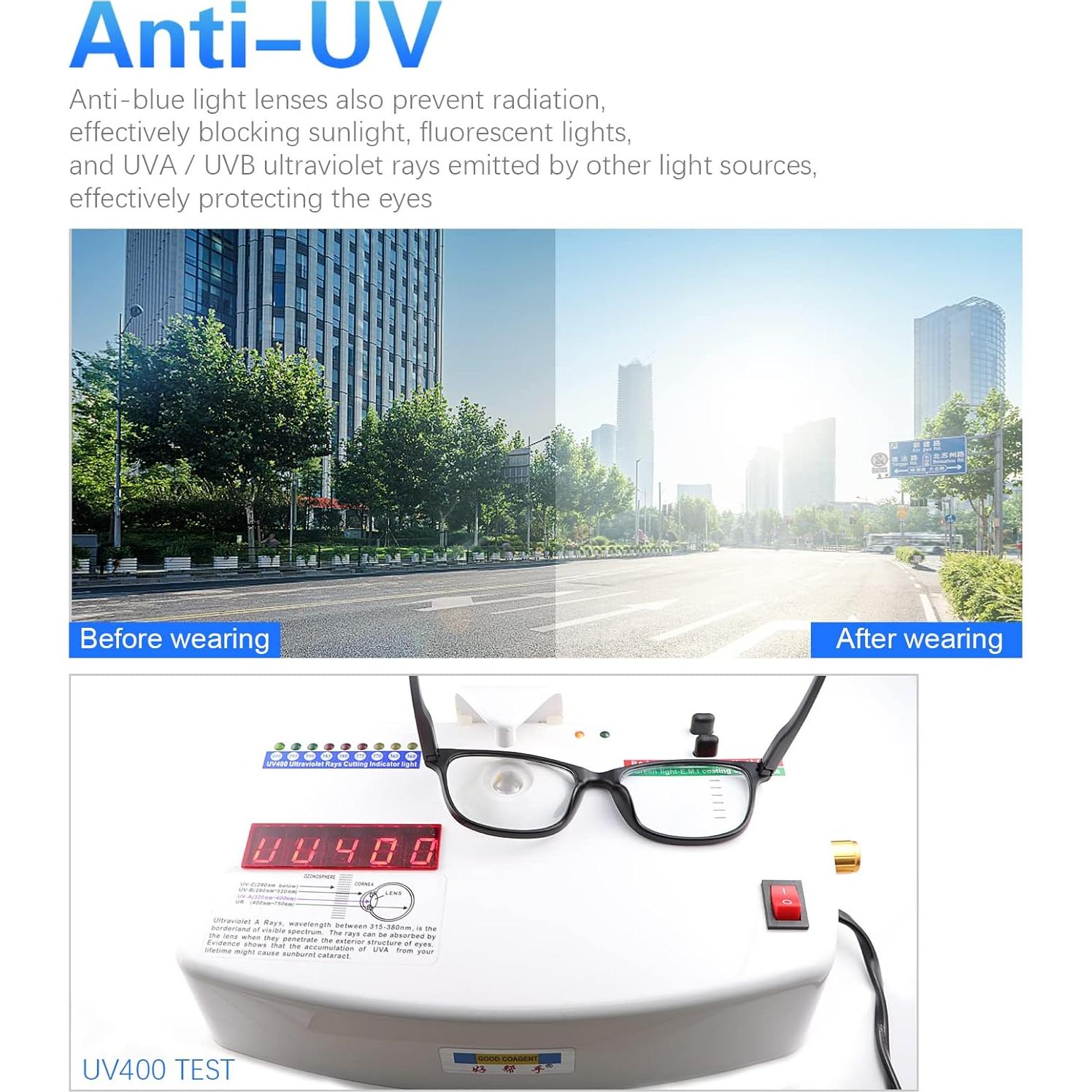 Gafas Fotoquímicas YIMI para Miopía UV400 Unisex