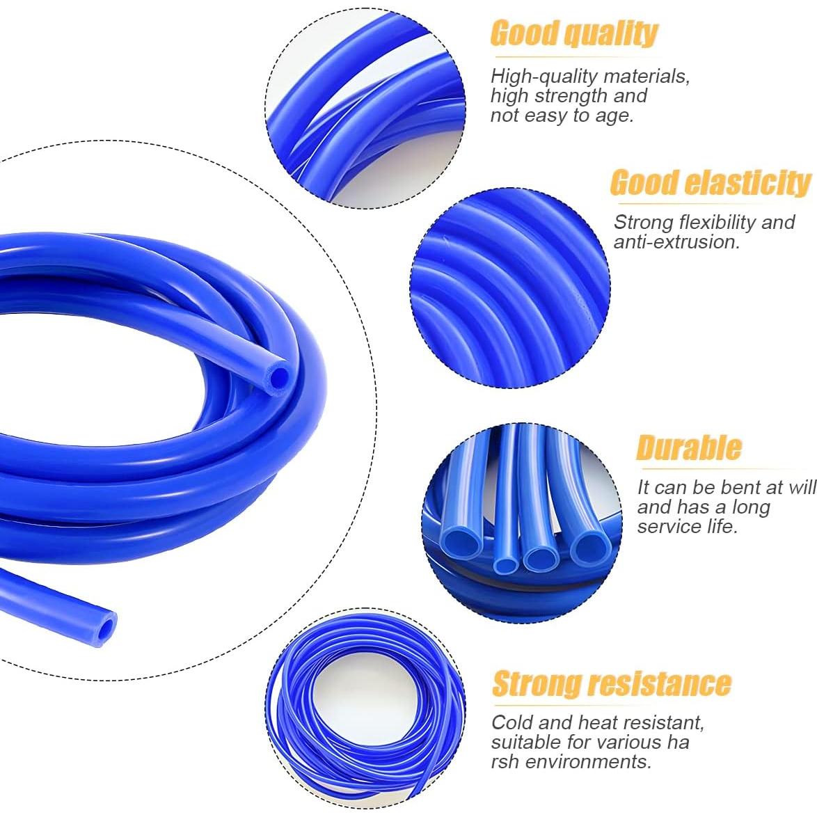 Manguera de Vacío de Silicona Moly Magnolia 3m 6mm Azul