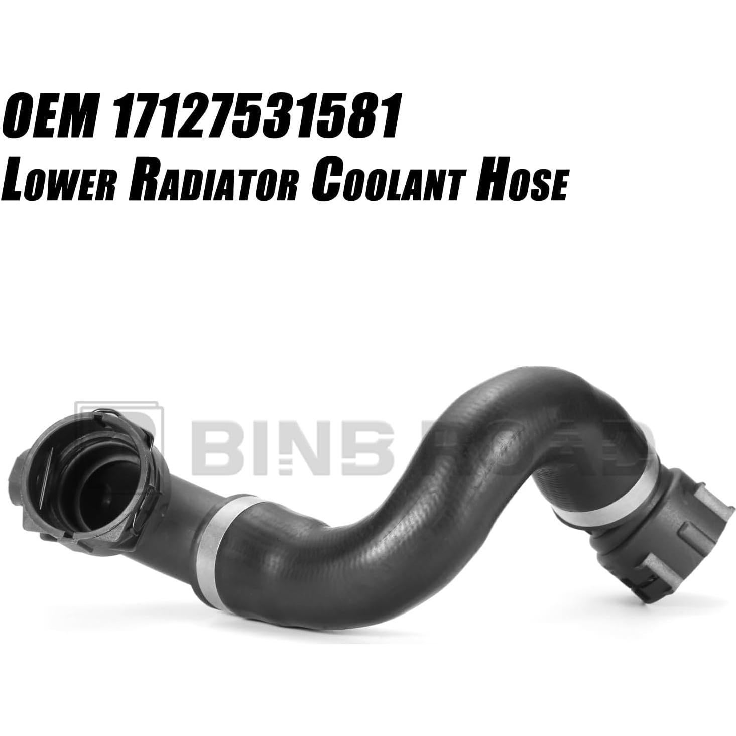 Juego de Mangueras de Refrigerante BMW 128i 325i 2006-2013