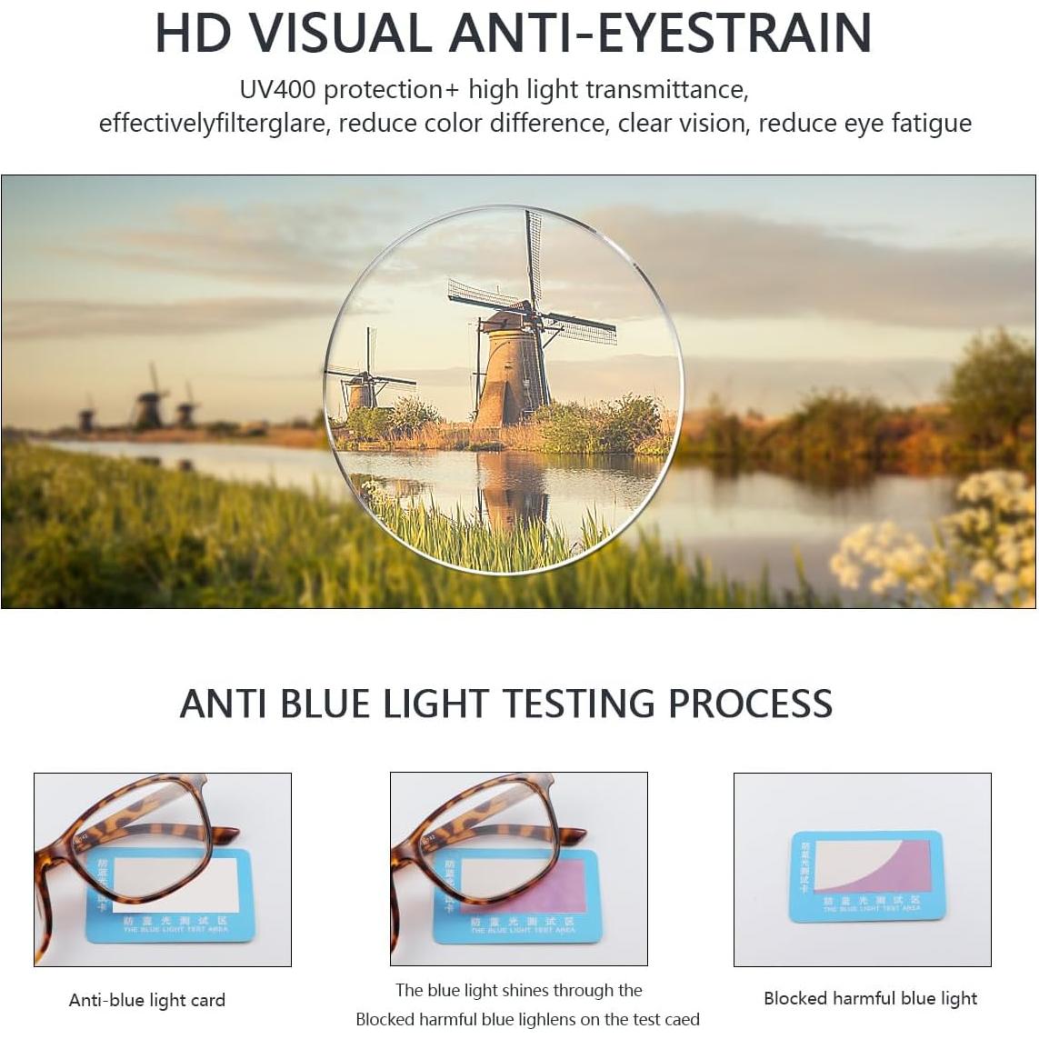 Gafas Fotoquímicas YIMI para Miopía - Antirreflejo UV400