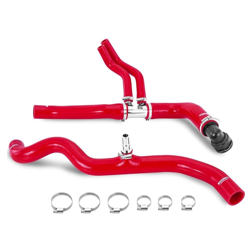 Kit de Mangueras de Refrigerante de Silicona Mishimoto Rojo para Ford Expedition 2018-2019 3.5L EcoBoost