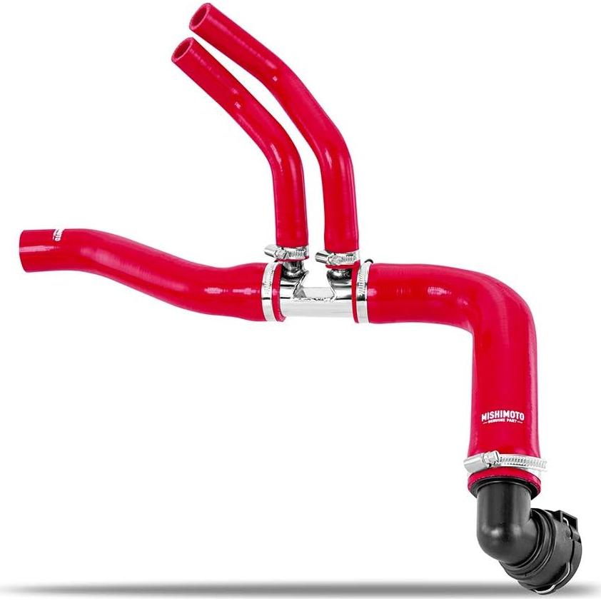 Kit de Mangueras de Refrigerante de Silicona Mishimoto Rojo para Ford Expedition 2018-2019 3.5L EcoBoost