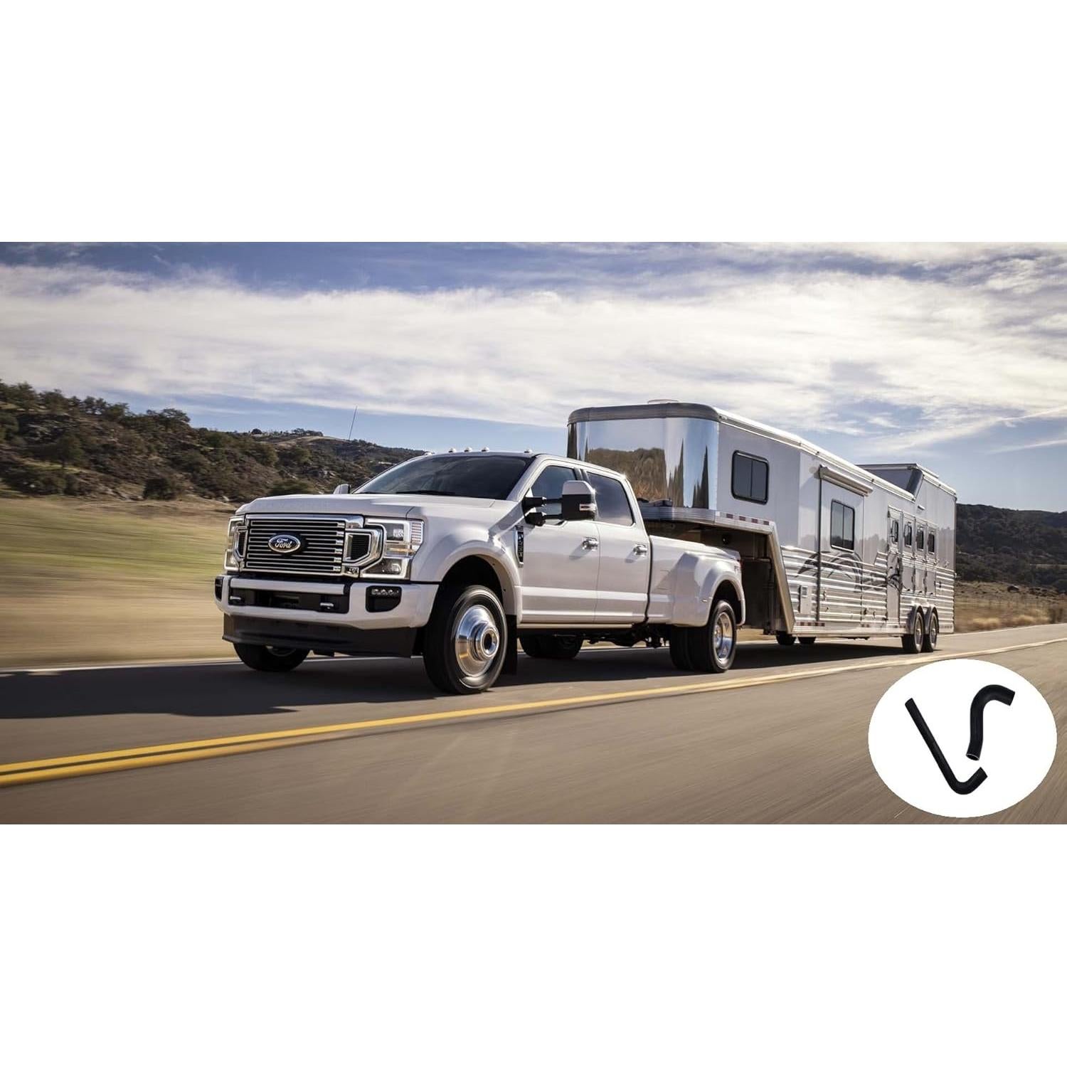 Kit de Mangueras de Radiador de Silicona Platinum para Dodge Ram 5.9L/6.7L