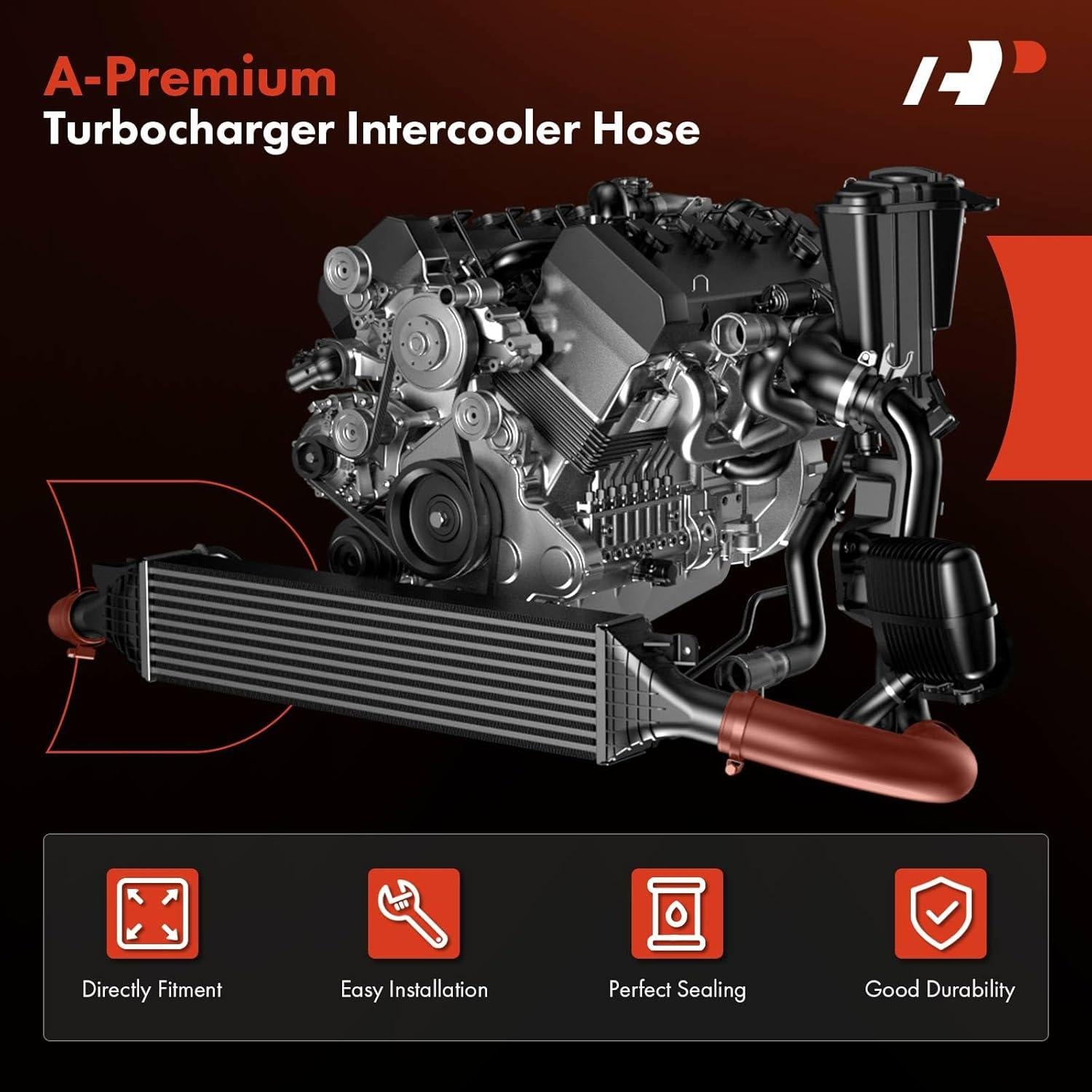 Manguera de Refrigerante A-Premium para Mercedes-Benz C250 2012-2015