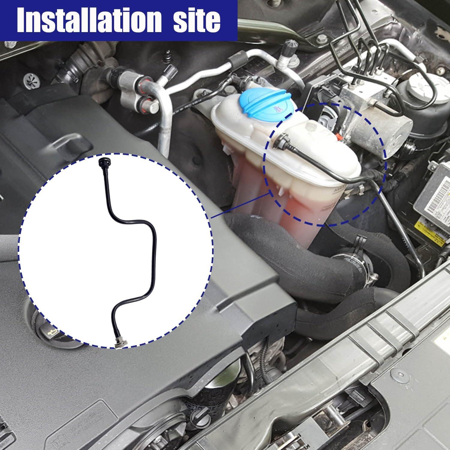 Manguera refrigerante motor Audi Q5 2012-2017 ABS 30.48cm