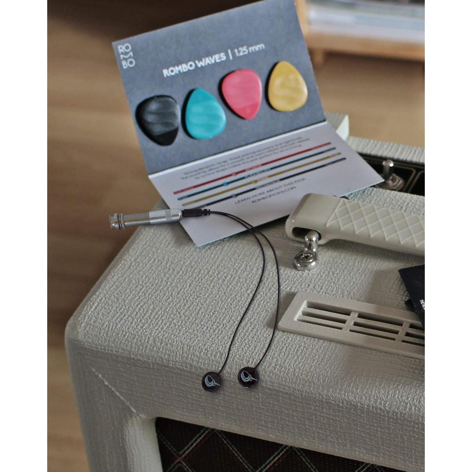 Captador Piezoeléctrico EP002K para Guitarras Bajo