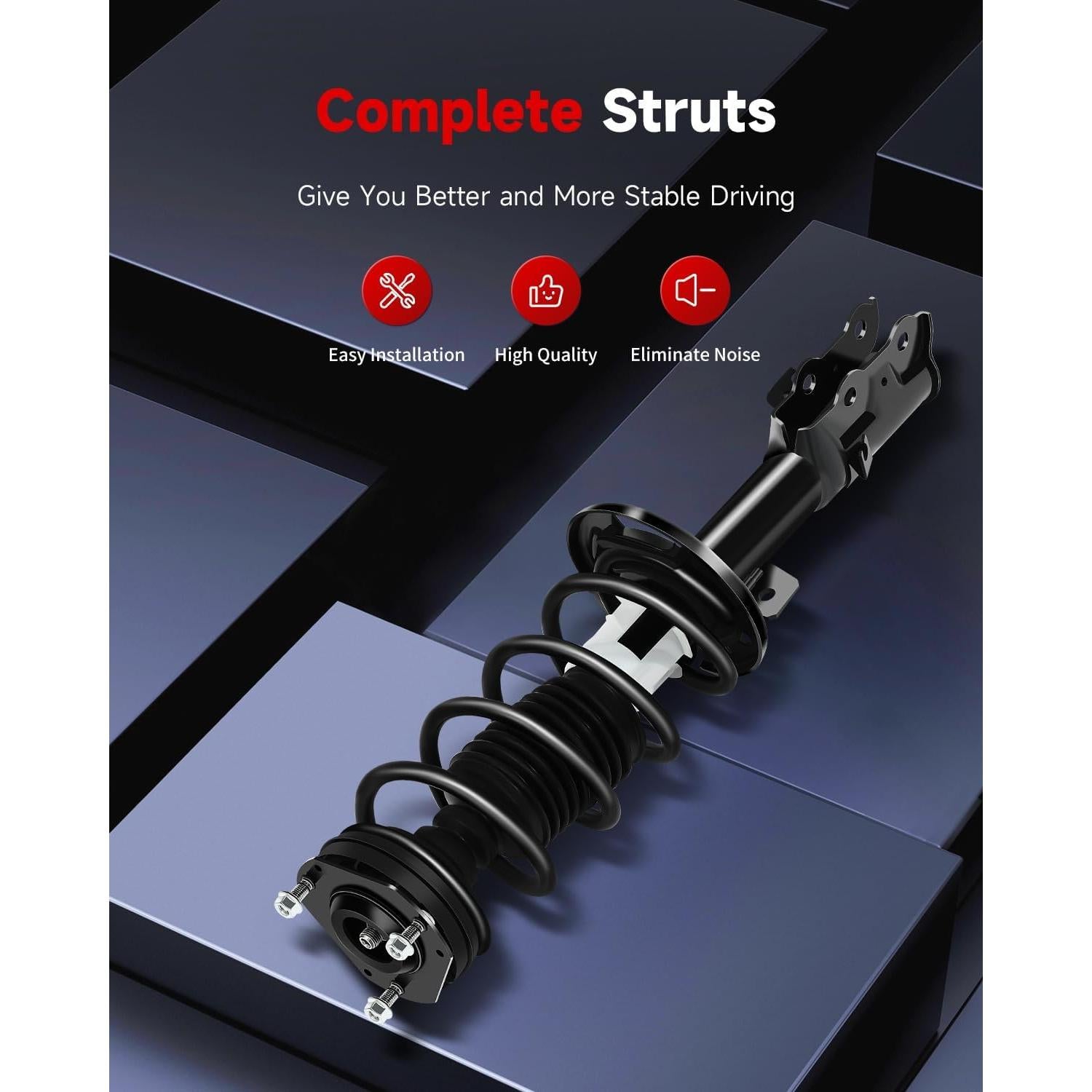 Amortiguadores Struts Completos CCIYU para Ford Fiesta 2010-2013