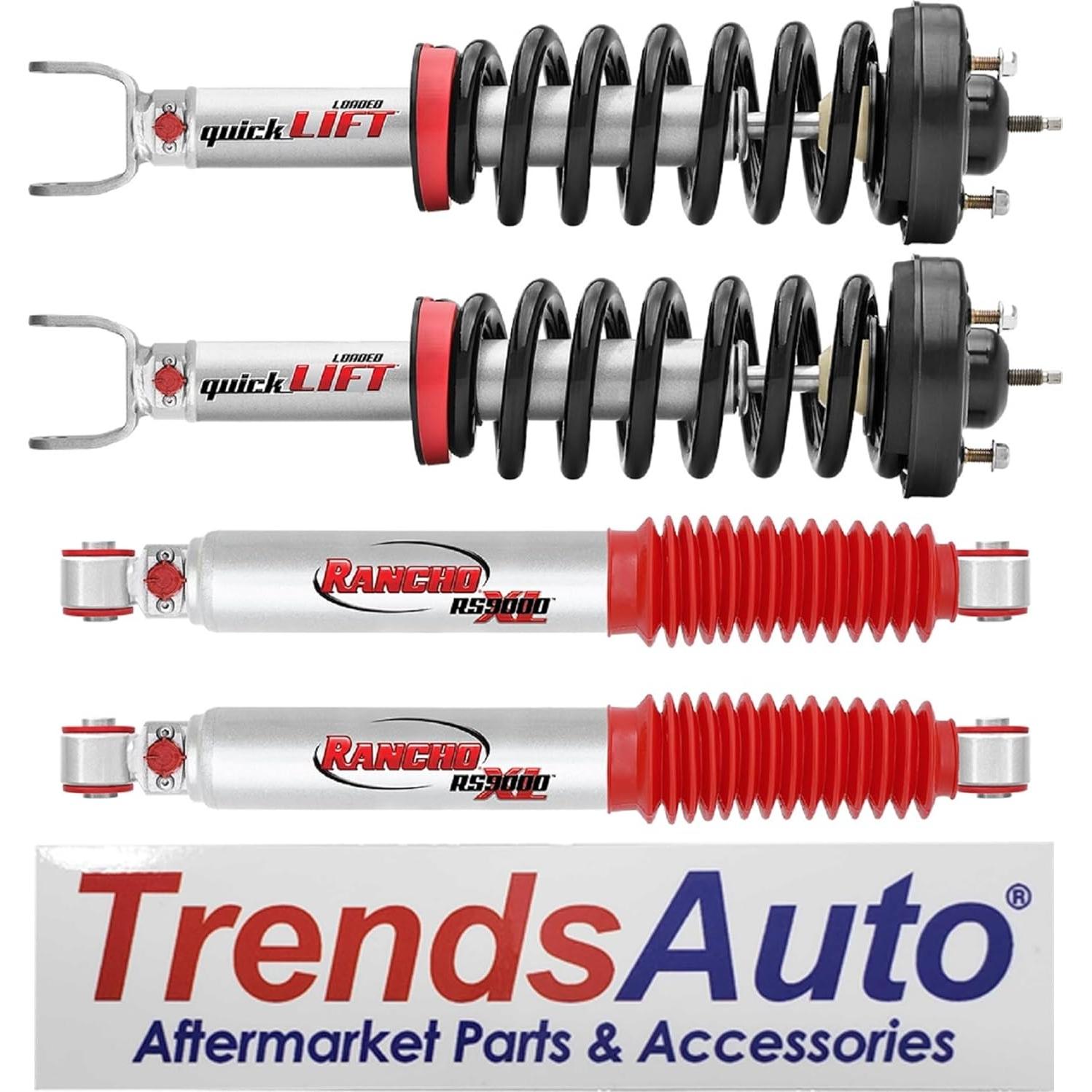 Conjunto de Amortiguadores QuickLIFT TrendsAuto para Dodge Ram 1500 2009-2018